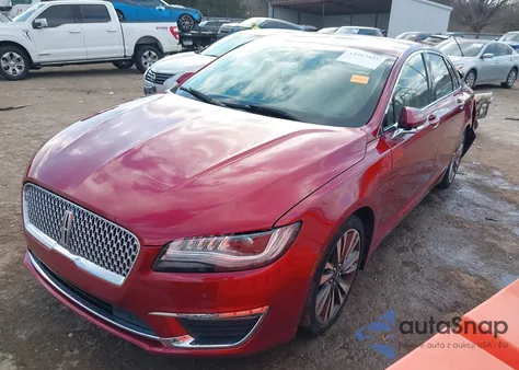 2017 Lincoln Mkz Select из США, поврежденный, VIN 3LN6L5D98HR635420